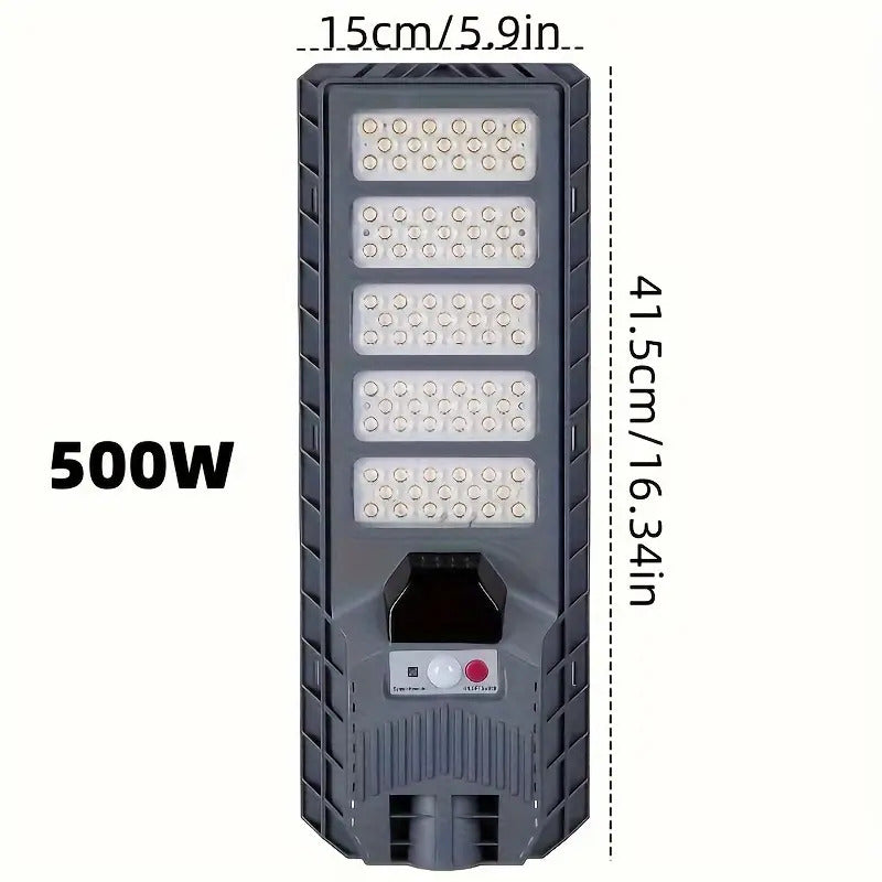Foco Solar 500w Recargable Ip65 Sensor M